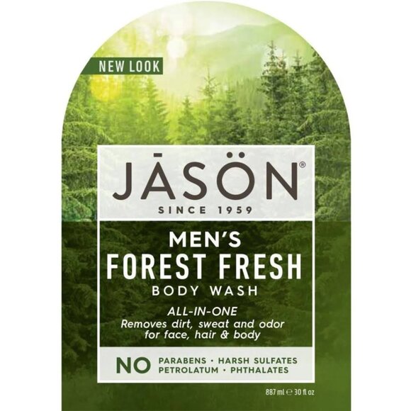 JĀSÖN® Men's ALL-IN-ONE Forest Fresh Body Wash 32oz - Picture 3 of 11